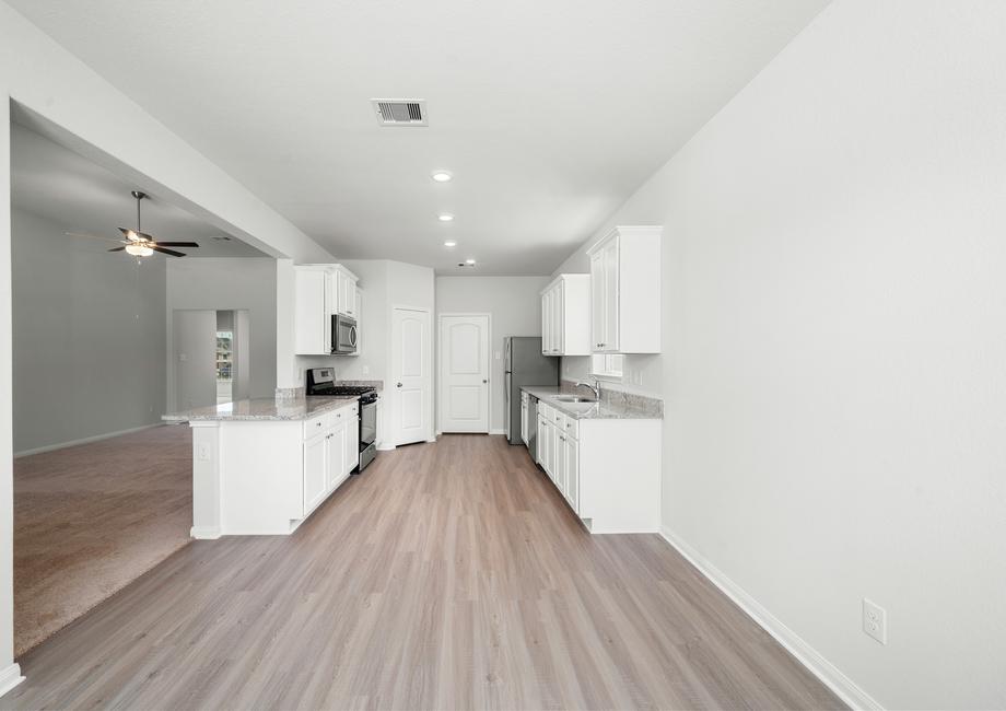 Beautiful kitchen with granite countertops