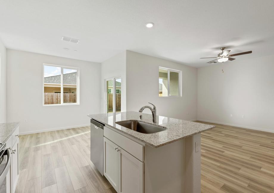 The spacious kitchen is perfect for preparing your family's favorite meals.