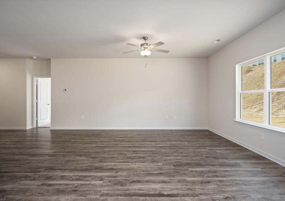 Expansive family room