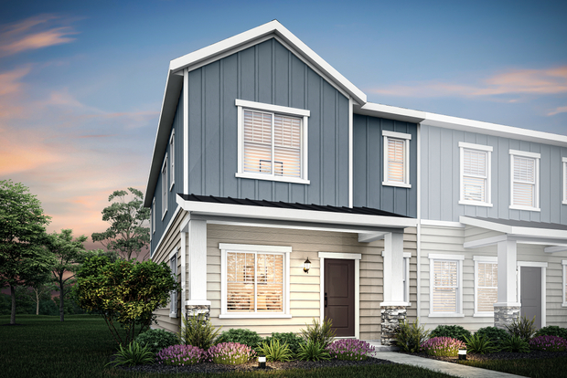 The Emerald is a beautiful two story townhome!