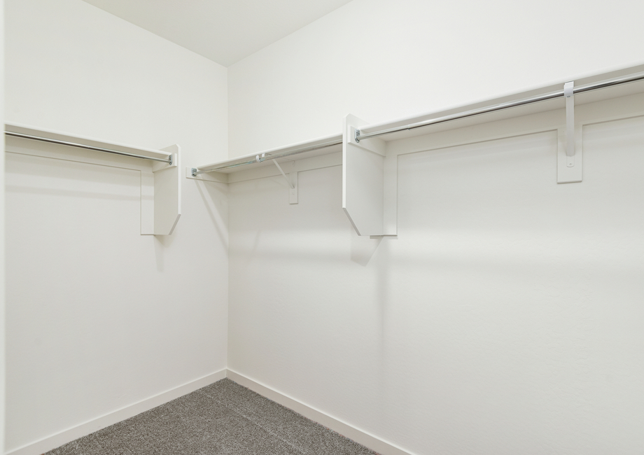 The Bisbee floor plan has plenty of storage for your belongings.
