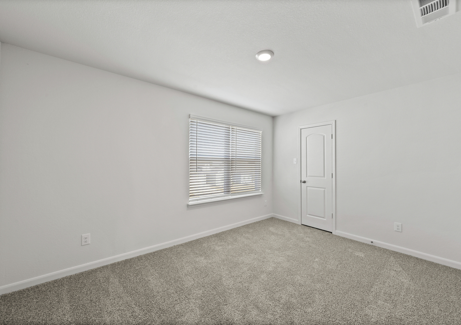 The secondary bedrooms are a great space for children's bedrooms or guest rooms.