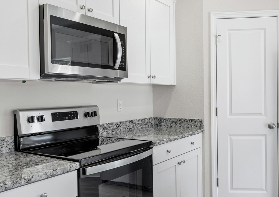 Every home comes with brand-new appliances