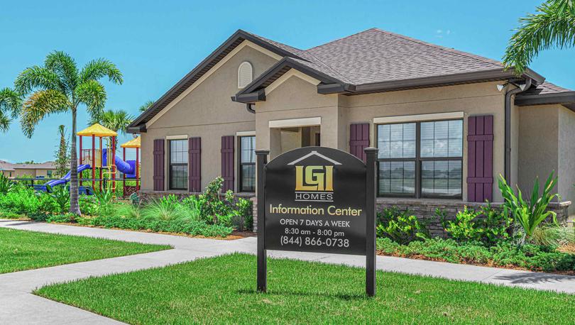 LGI Homes information Center at Celebration Pointe