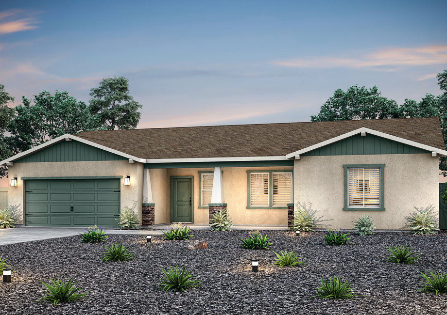 The La Jolla is a beautiful single story home.