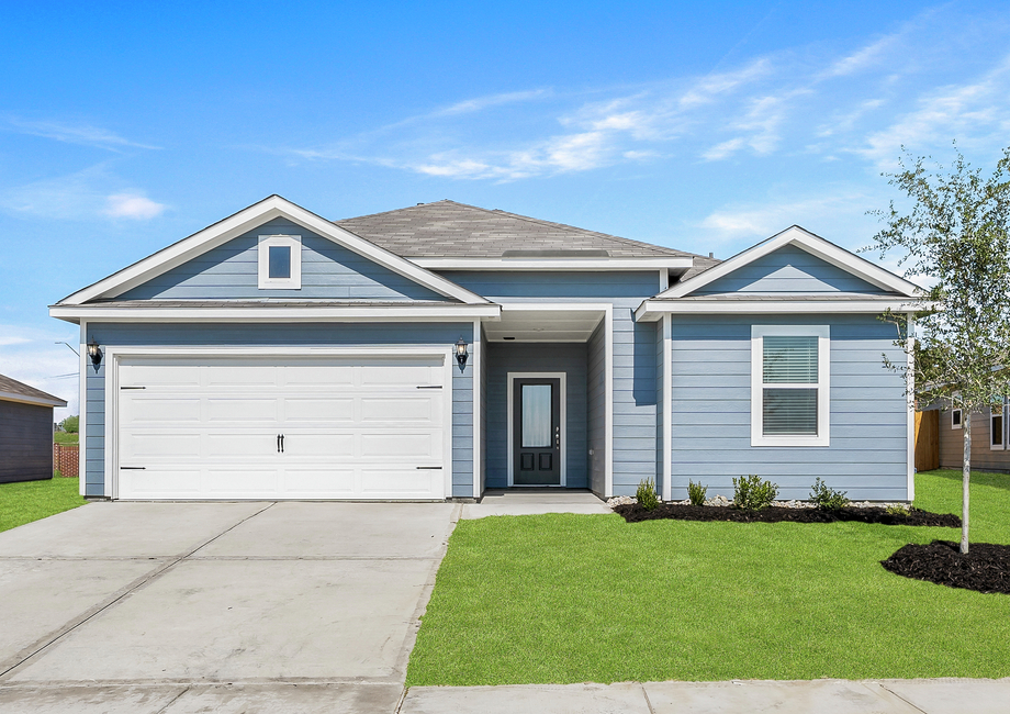 The Reed is a beautiful one-story floor plan.