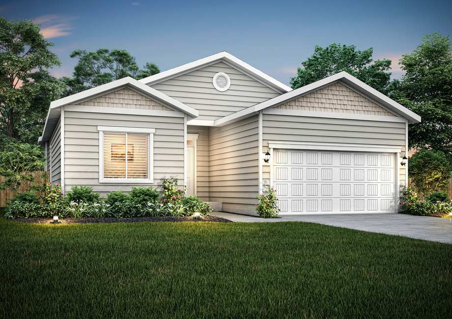 The Durango A is a beautiful single story home.