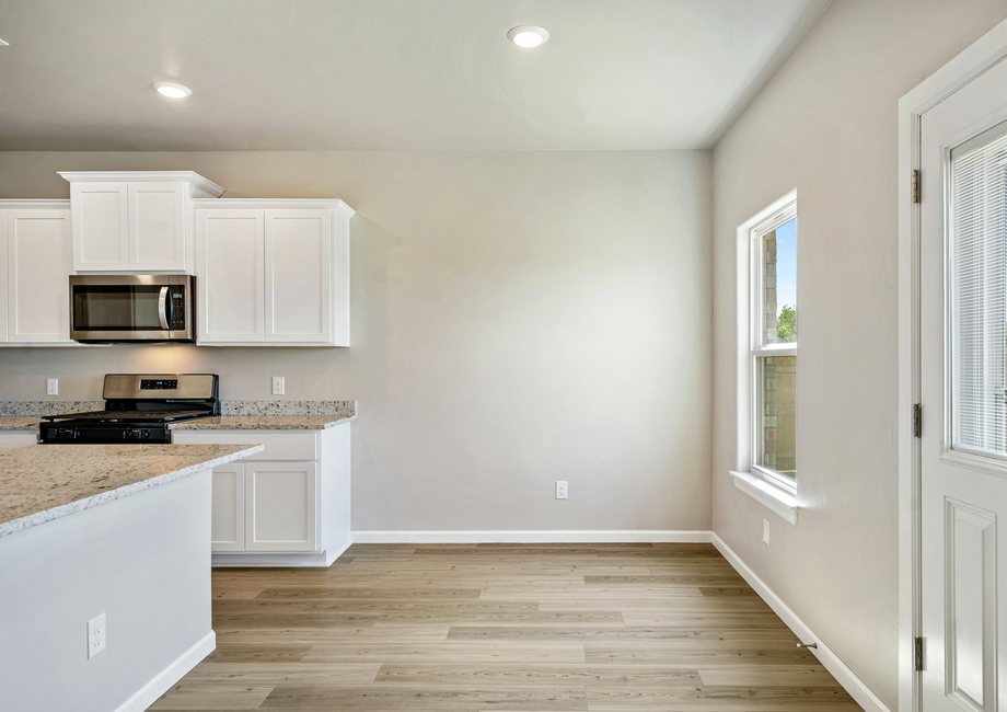 The Murray features a breakfast nook.