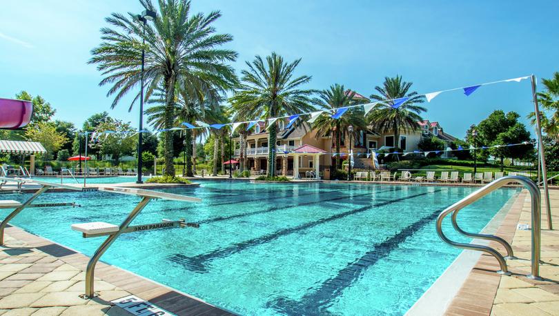 Resort-style pool at Rolling Hills