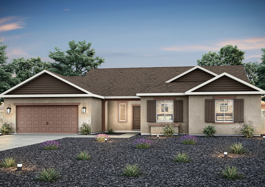 The Newport is a beautiful single story home!