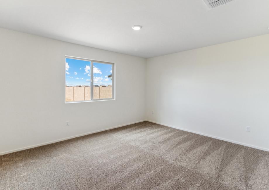 Large master bedroom with enough space for your king-size furniture.