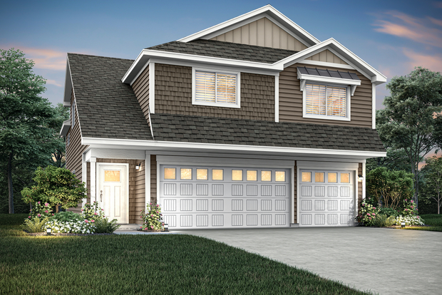 The Henderson is a beautiful two story home.