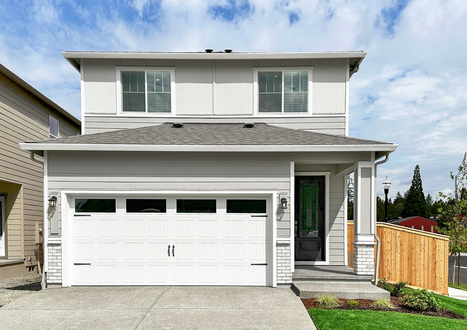 The Baker is a beautiful two story home.