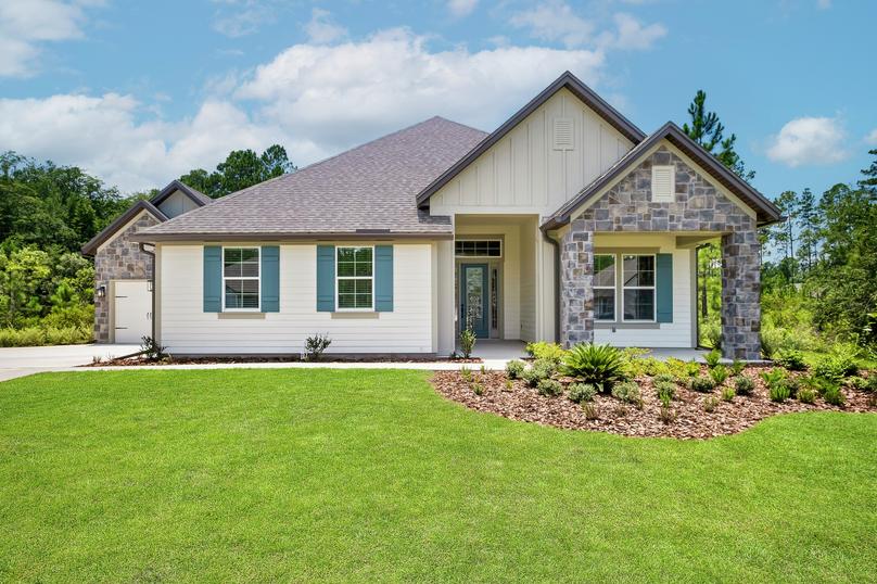 The Waycross showcases a stunning front porch.