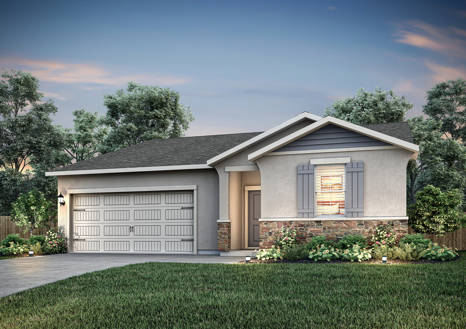 The Eureka is a beautiful single story home.