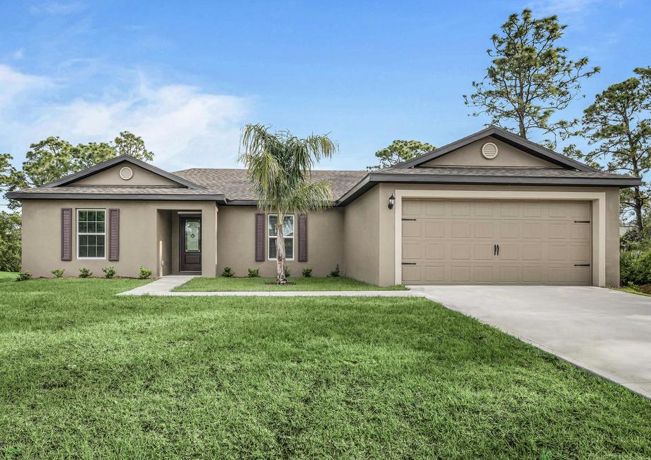 3 Bed, 2 Bath New Home | The Caladesi at Poinciana