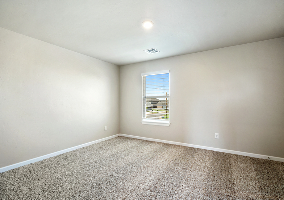 Secondary bedrooms are the perfect space for family or guests.