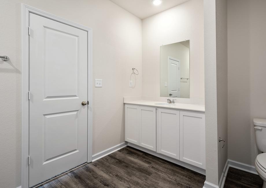 The Blanco's master bathroom offers plenty of space to get ready in the mornings