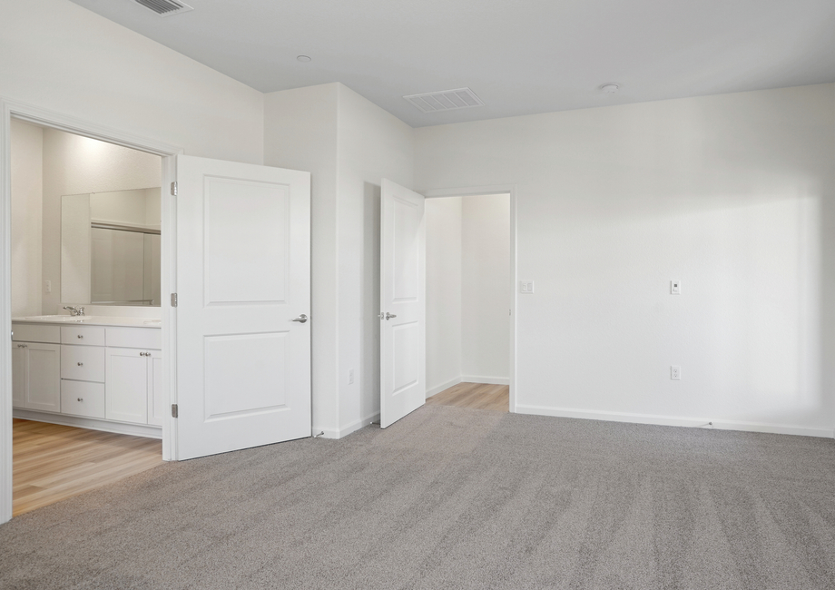 Spacious master bedroom