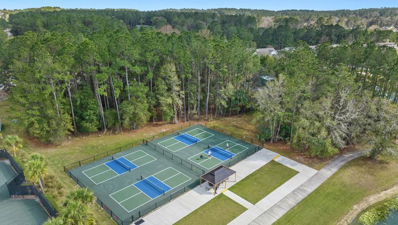 Southern Hills has incredible pickleball courts.