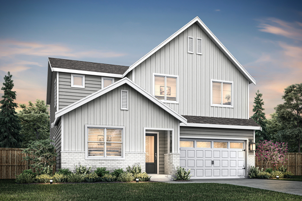 Rendering of the Whidbey B at dusk.