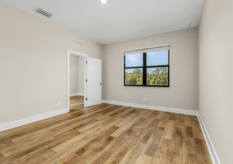 Spacious master bedroom