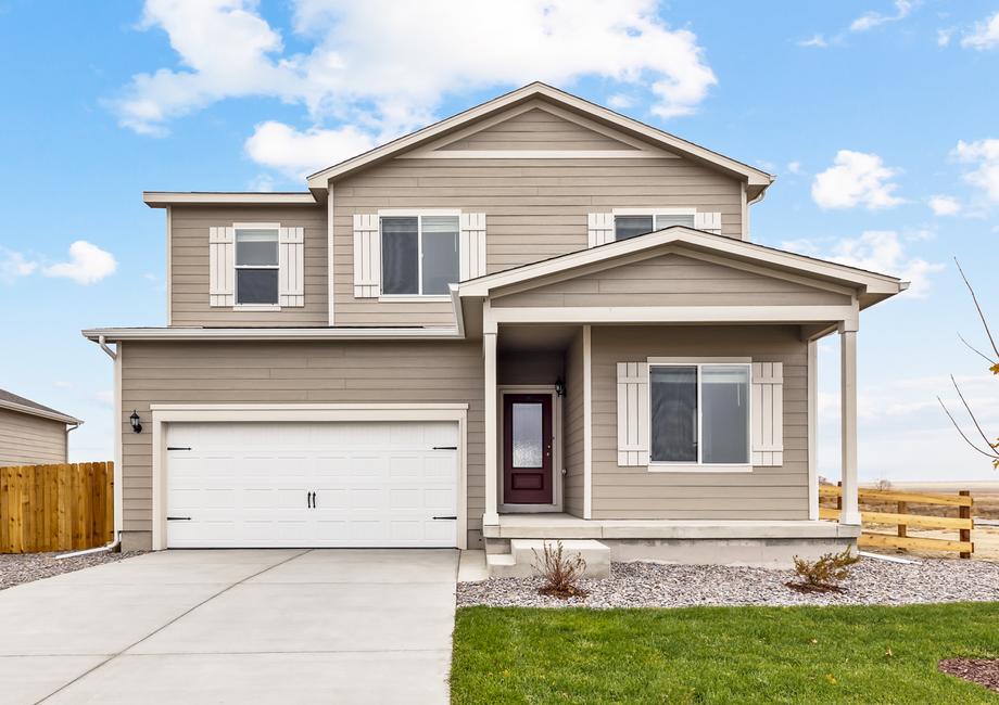 Harvard II Home for Sale at Cottonwood Greens in Fort Lupton, Colorado by LGI Homes