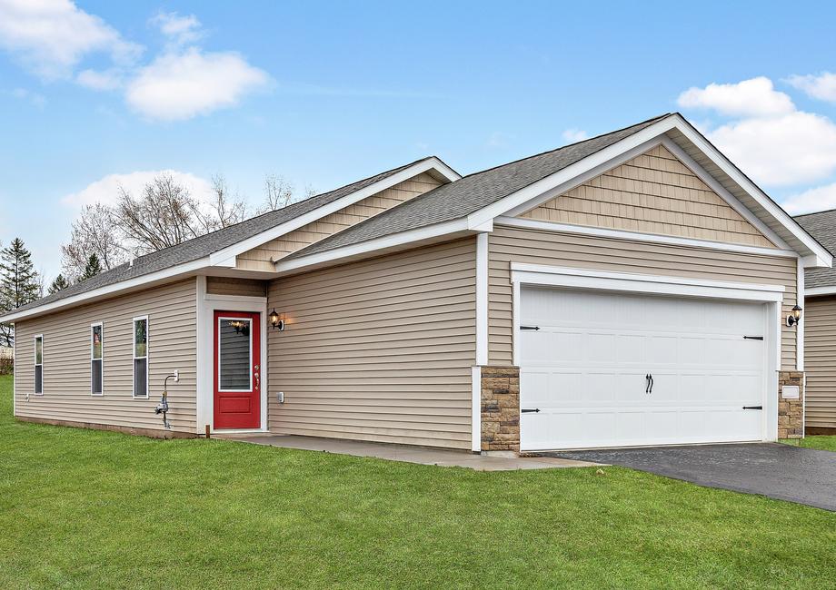 The Alder is a beautiful home with siding.