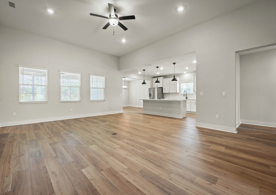 Open living room.