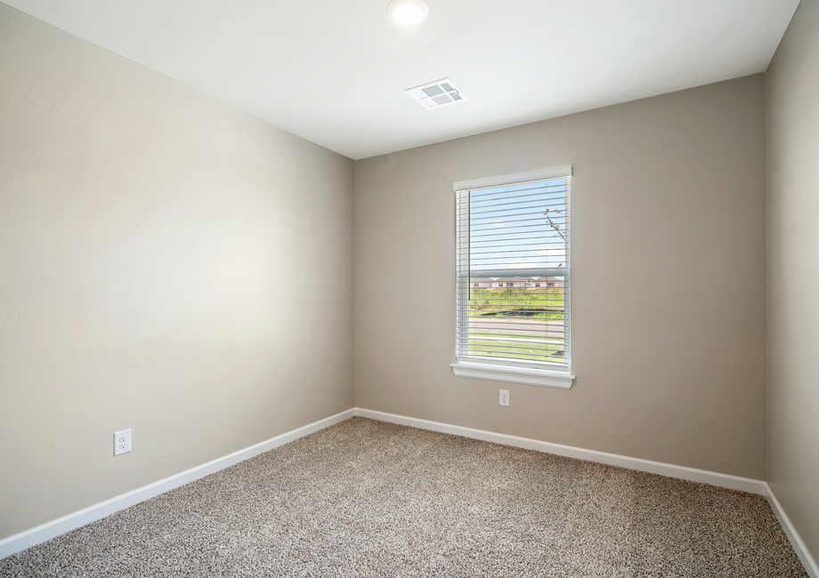 Secondary bedrooms make perfect guest or children's rooms.