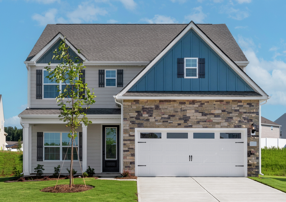 This home has a spacious two-car garage