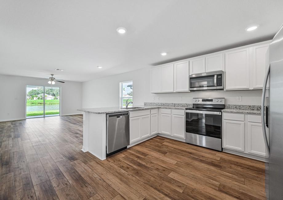 The Chef-ready kitchen on the Estero