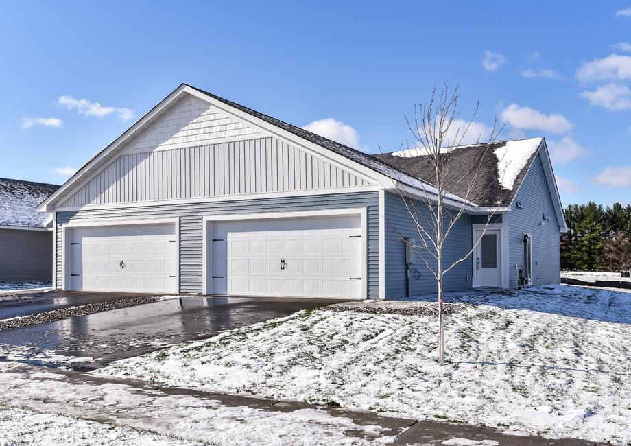 The Cedar is a beautiful home with siding.