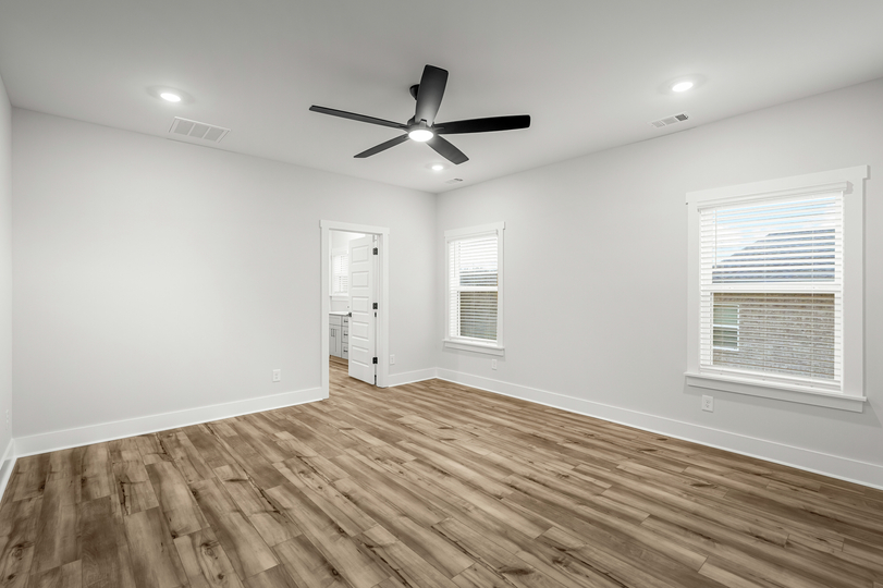 Large master bedroom.