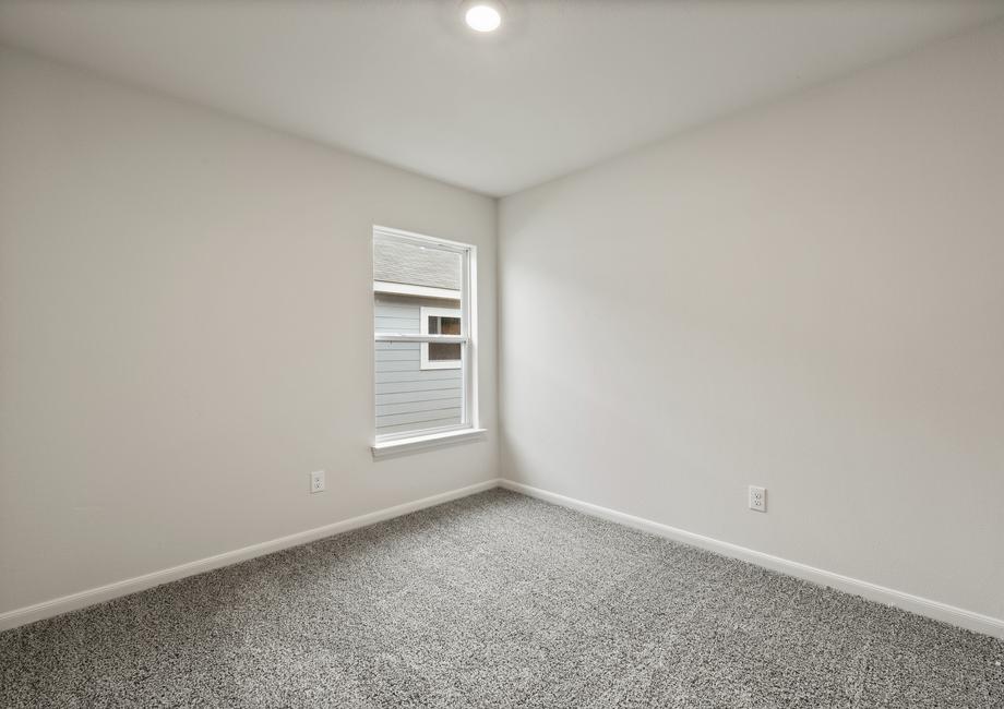 The secondary bedroom of the Rio Grande is a great space for a children's bedroom.