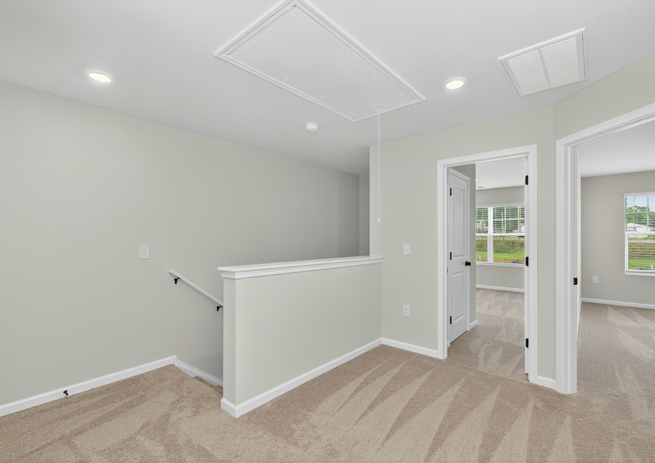 All bedrooms upstairs. 