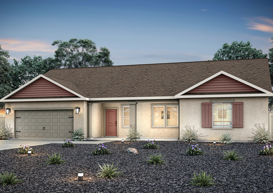 The La Jolla is a beautiful single story home!