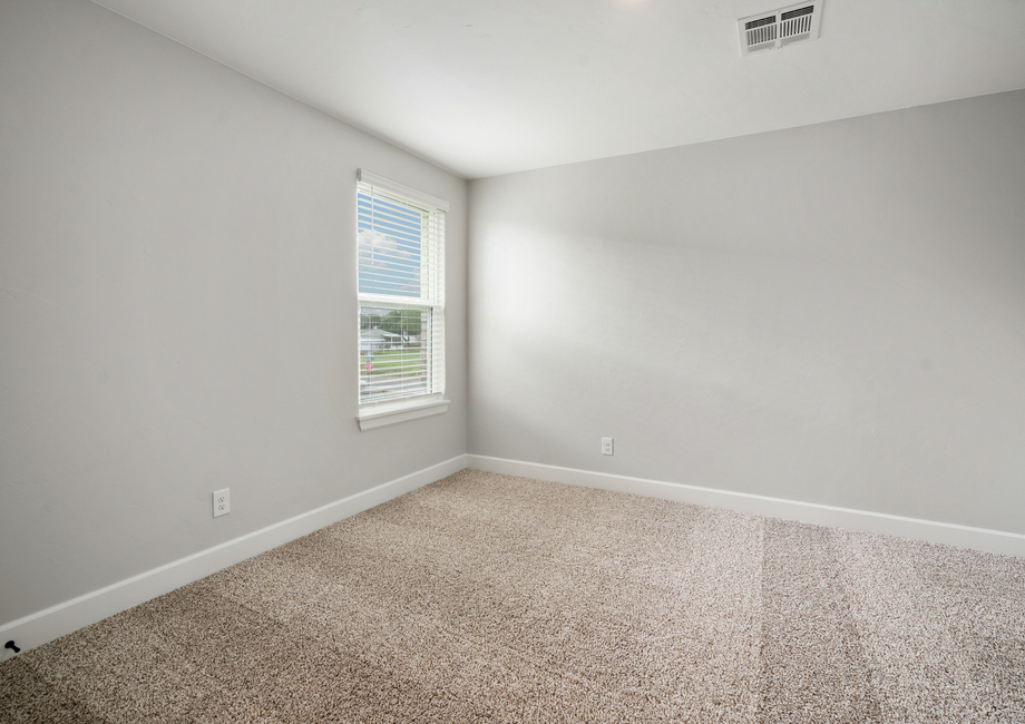 The secondary bedrooms are a great space for children's bedrooms or guest rooms.