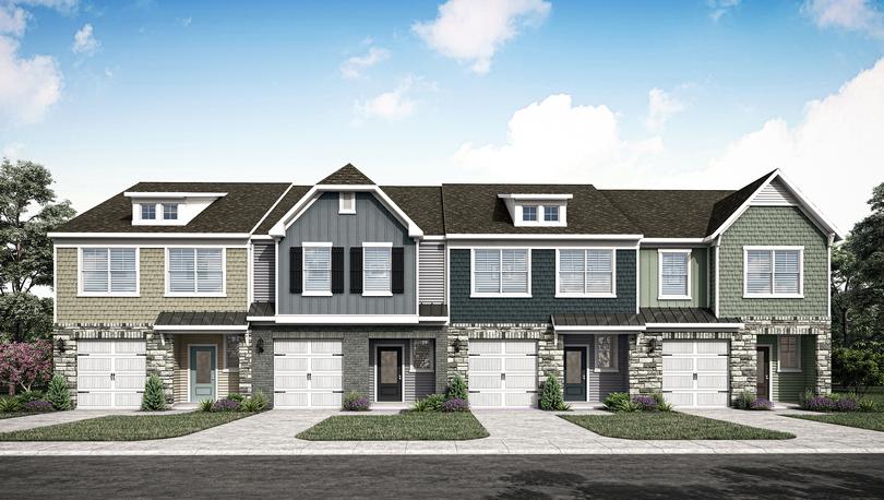 These townhomes have plenty of space and a garage!