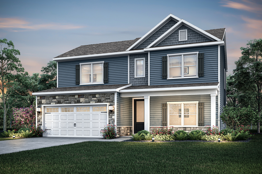 Dusk rendering of the Rolen plan