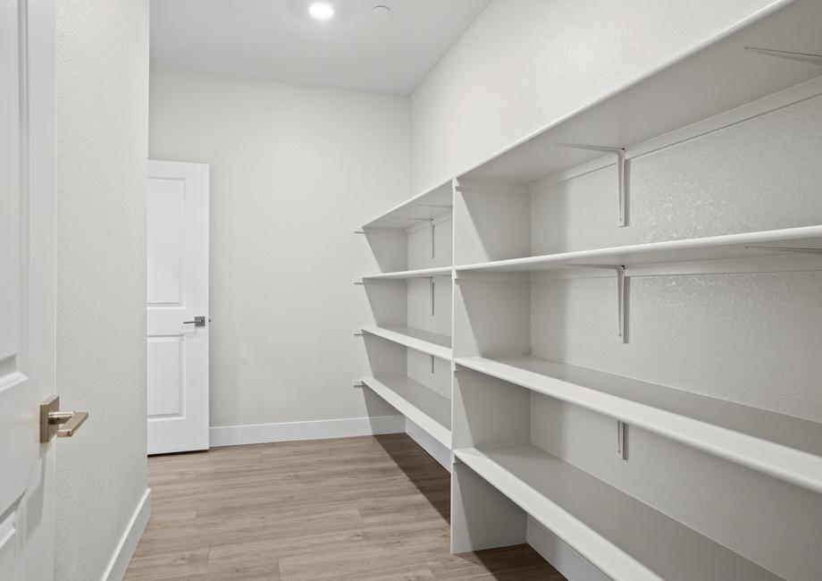 Wow! Look at this walk-in pantry