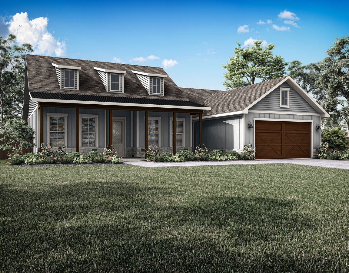 The Lyon exterior elevation.