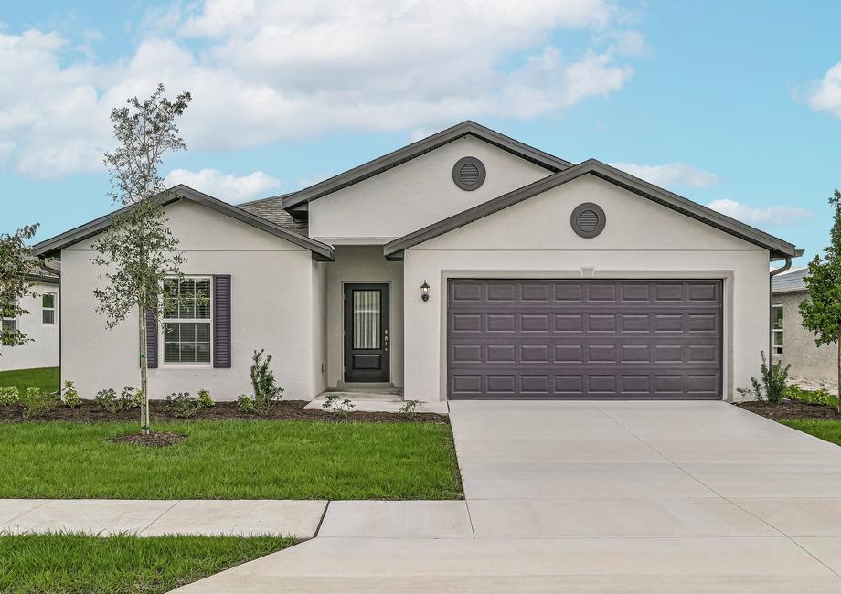 Capri Home for Sale at Mirror Lakes in Lehigh Acres, Florida by LGI Homes