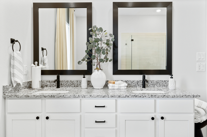 You will love the designer inspired master bath.