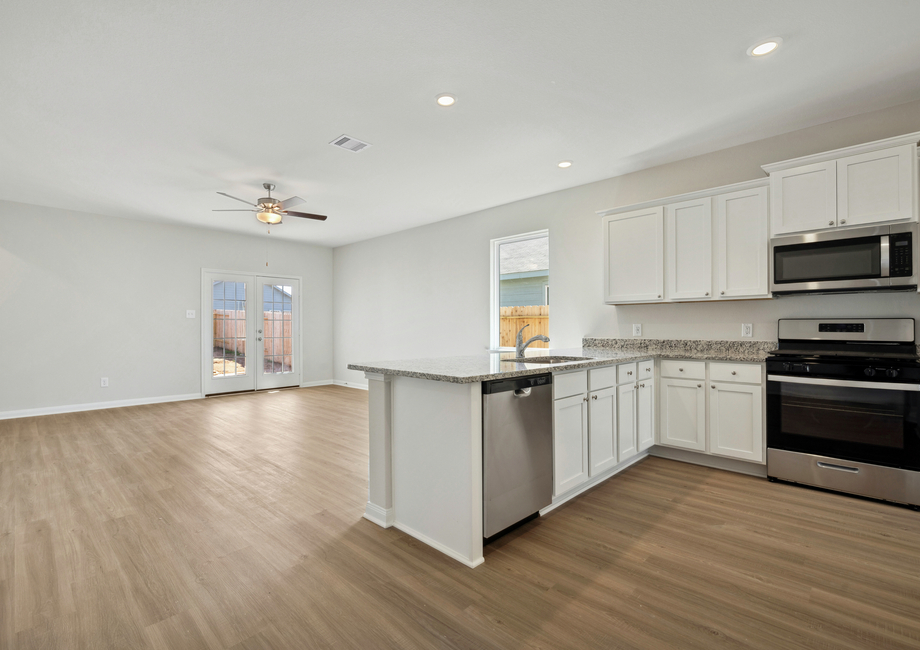 Chef-ready kitchen with stainless steel appliances 