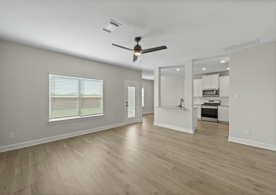 The main floor has a wonderful open concept layout.