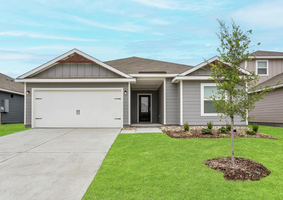 The Reed is a beautiful one-story home.