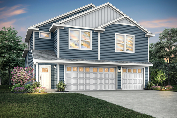 The Rachel is a beautiful two story home.