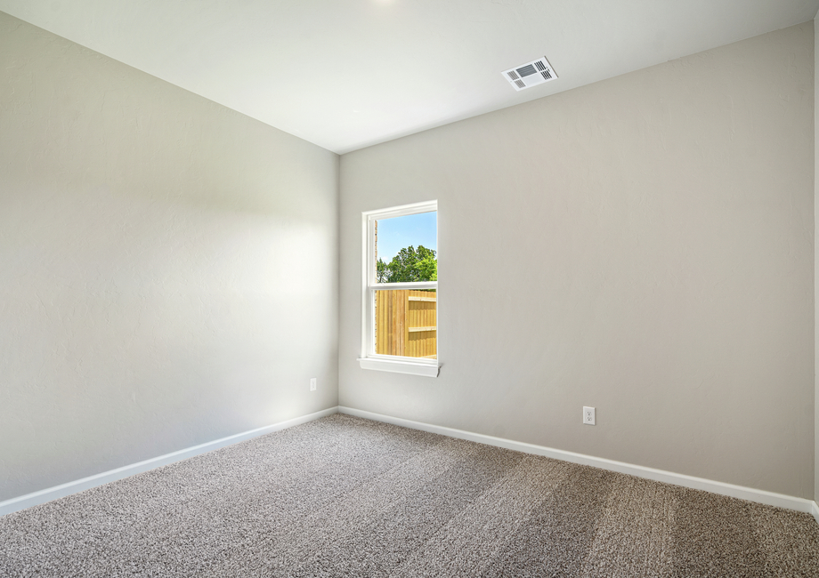 Each bedroom is filled with natural lighting.