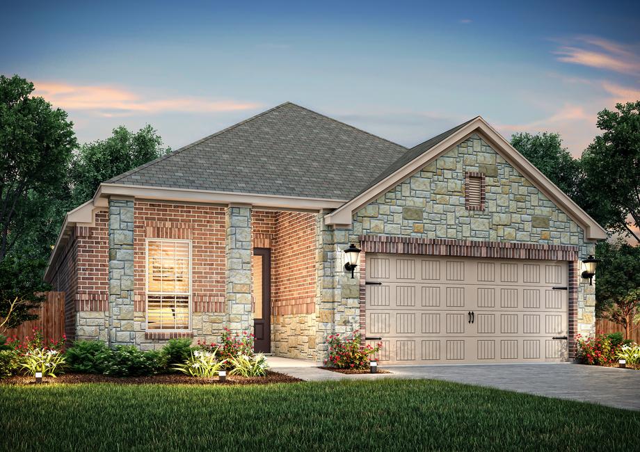 The Alder is a beautiful single story home!